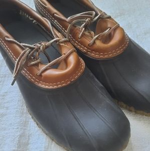 Mens LL Bean moc boots size 11